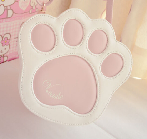 Kitty Paw Messenger BagUse discount code “lovely36″ for 10% off your purchase