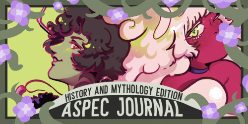 Preview for a half-page I drew for @aspecjournal ! Really cool zine for ace and aro identities and I
