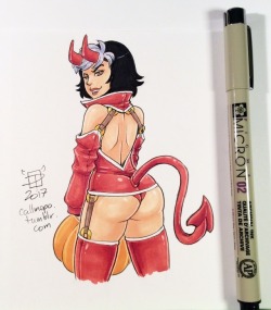 callmepo:  The devil made me do it…Doodled