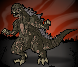  So yeah, had an idea for a Godzilla design. I honestly really like all  of them, but I figured it&rsquo;d be fun to try and come up with my own.