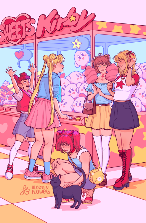 So pumped to finally share my piece for @sleeplesszines magical girl zine “A Day Off”. If you’d like