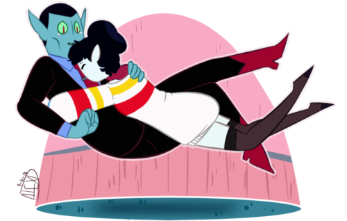 Catching up on adventure time and when I got to the Marceline &amp; Hunson I kept getting this i