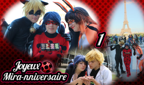 Miraculous Ladynoir Kogenta Cosplay Mira Nniversaire