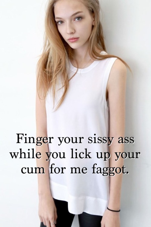 sissy4rape:#cei #cum eating instructions