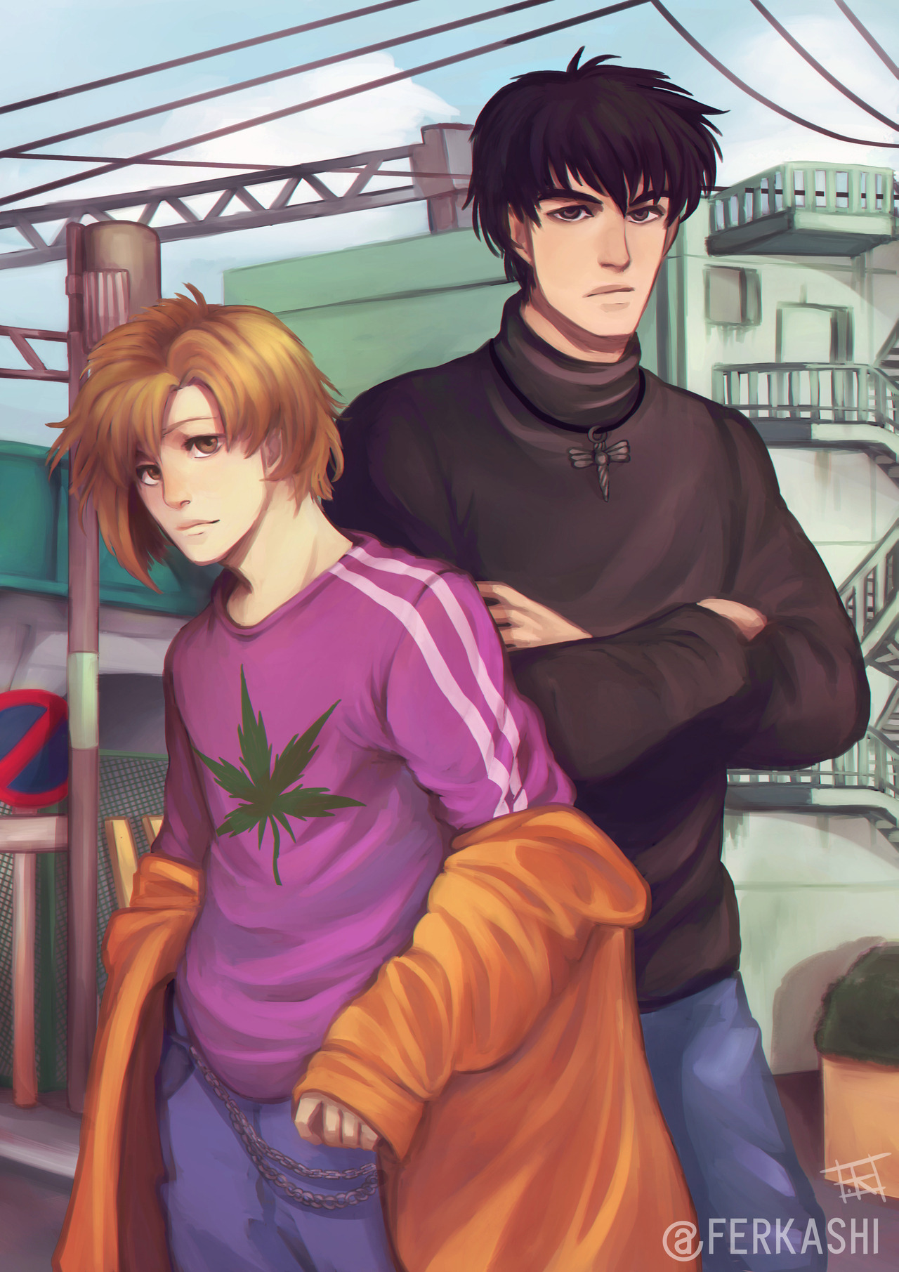 Ferkashi My Third Illustration For Release A Clamp Ferkashi My Third Illustration For Release A Clamp
