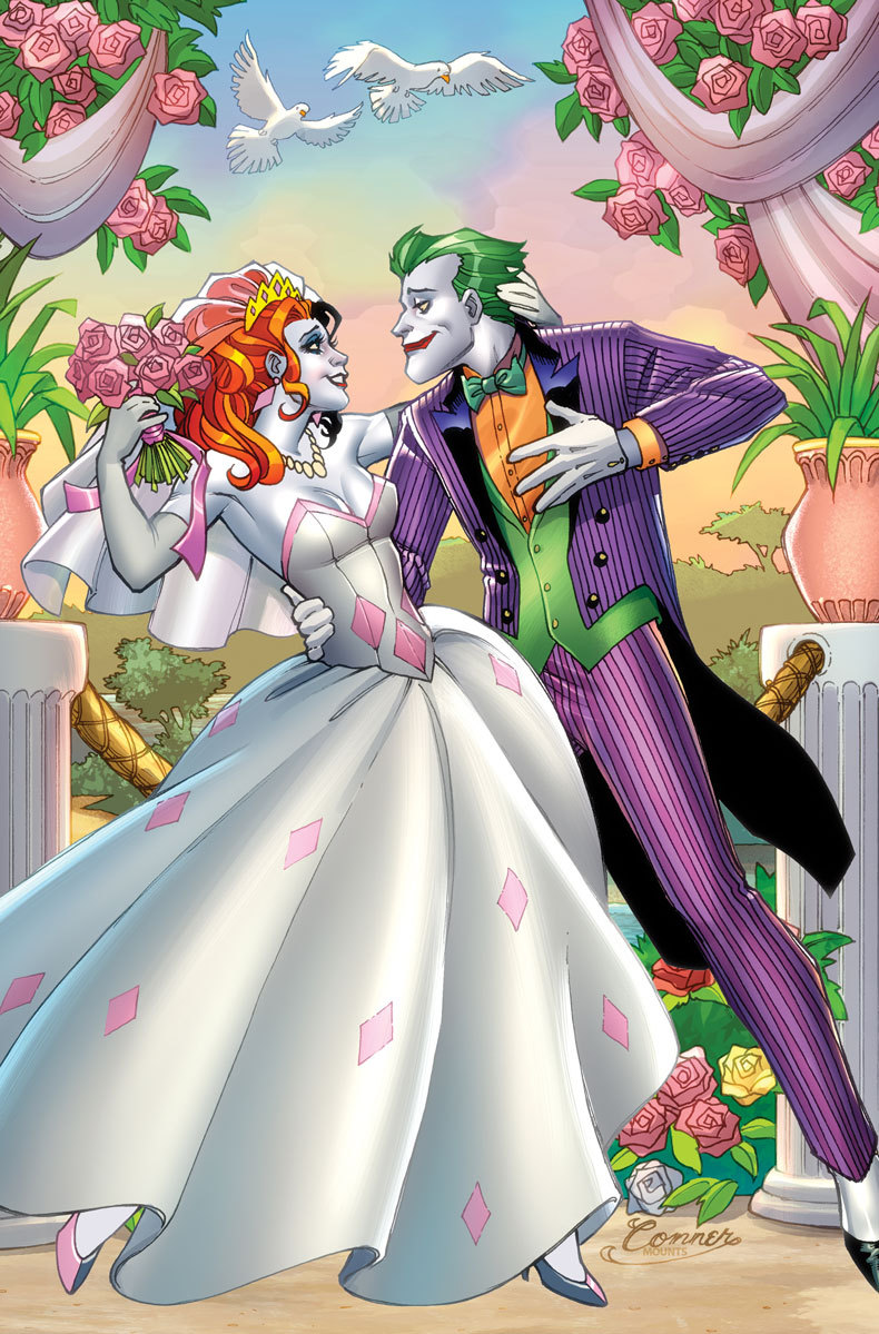 jokerisms:  Harley Quinn - Future’s End #1 Cover by Amanda Conner 