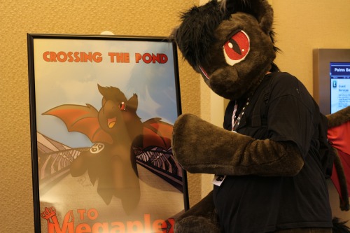 Like last year, Megaplex featured the first supersponsors in the hall art and I was lucky (and quick