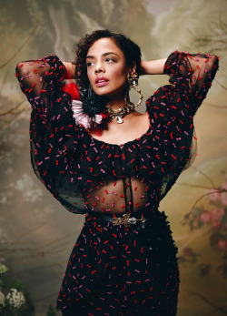 vampireswife:Tessa Thompson x Rodarte / Fall 2018