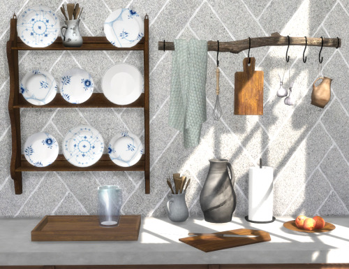 January Gifts part 2!You can never get enough kitchen stuff &lt;38 new meshes:Branch Hanger - 5 
