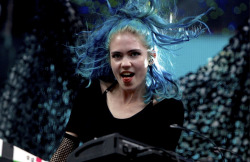 loveyouclaire:  Grimes performing @ Budwieser Made In AmericaAugust 31, 2014. PhiladelphiaPhotos by Julia Hatmaker for PennLive 