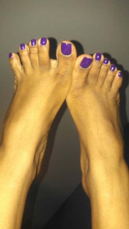feetsolestoeslife: Purplicious By Kaysfootparadise