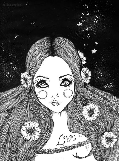 dottedcactus: Love by Lana (Detail)  tumblr / twitter / society6  