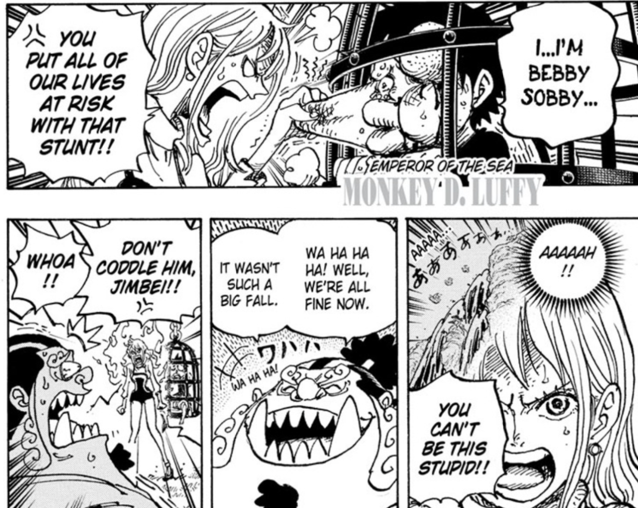 One Piece Chapter 1058 – A Clown's Fortunate Misfortune