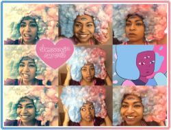 cosplayingwhileblack:  Character: (Cotton Candy) Garnet  Series: Steven universe; Episode: The Answer Cosplayer: shenanaginSUBMISSION