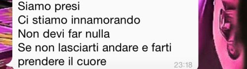 La mia rovina.