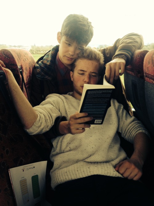boyskisslove:  Our friends Jamie (left) and Nico (right) don’t have Tumblr but are massive fan