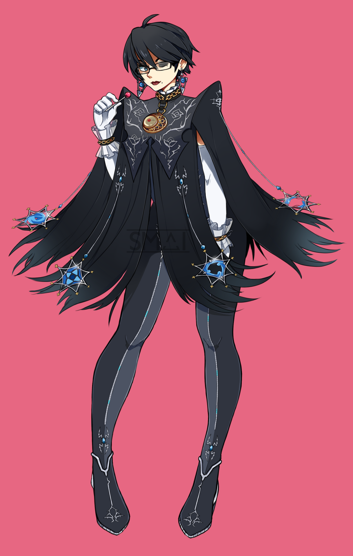 smaiart:  Bayonetta from last weeks Who Dat? This was probably the hardest character