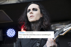 webs-we-weave:  Motionless in White &amp; YouTube comments