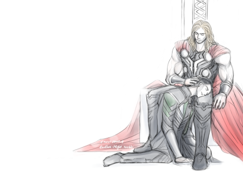 godless-night: and 10th. I didn’t like this drawing, but there wasn’t time for redrawing