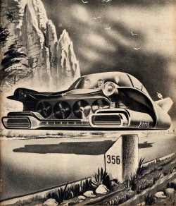 danismm:  flying car - retro-futurism.livejournal