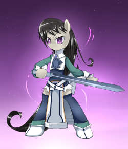 arthurcrane:  Magic Knight Tavi by CyanAeolin