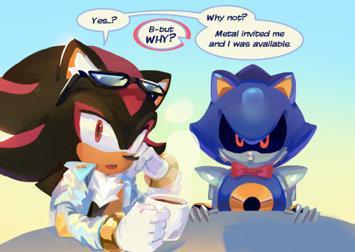 🔪Emma🔪 on X: wanted to post both my Metal Shadow and Metal Sonic in one  post #SonicTheHedgehog  / X