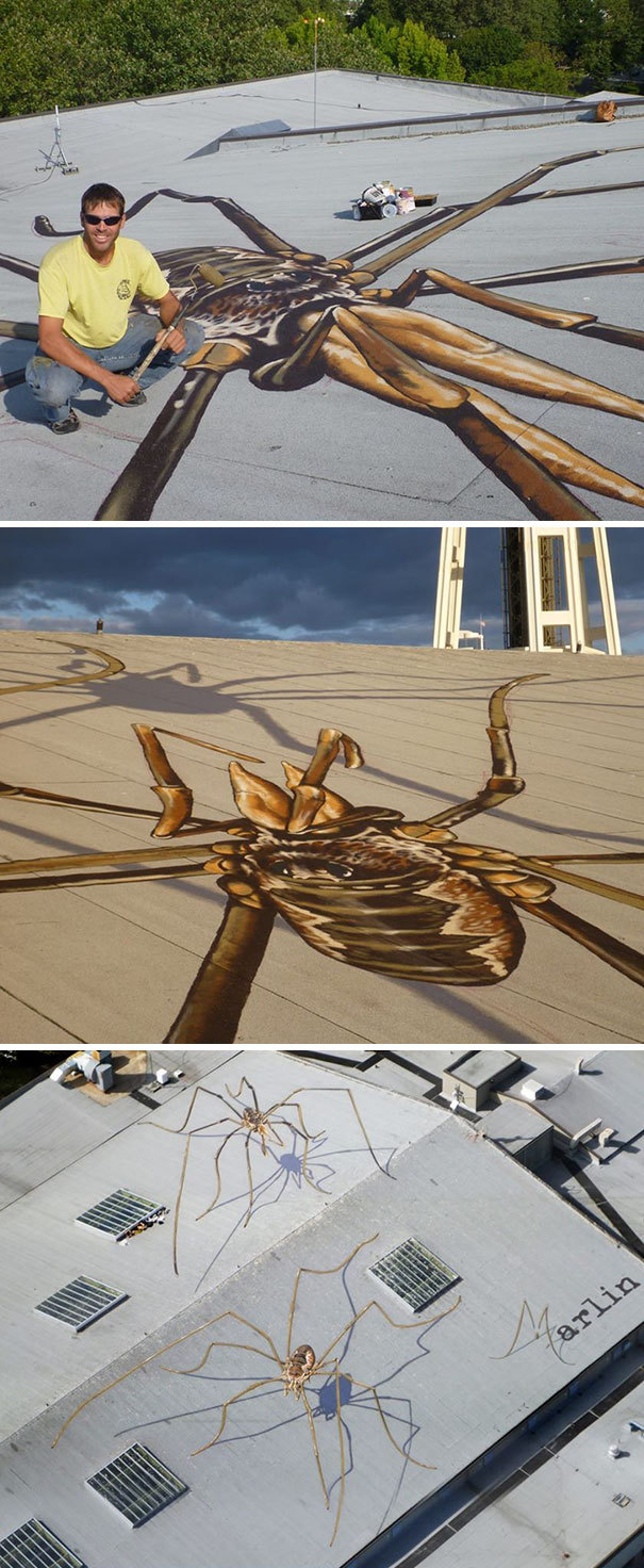 sixpenceee:Artist Marlin Peterson and his amazing trolling skills
