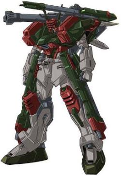 the-three-seconds-warning:  GAT-X103AP Verde Buster Gundam  The Verde Buster Gundam is a modified GAT-X103 Buster produced as part of the “Actaeon Project”.   The main aim of this project is to create customized MS for use by Phantom Pain’s ace