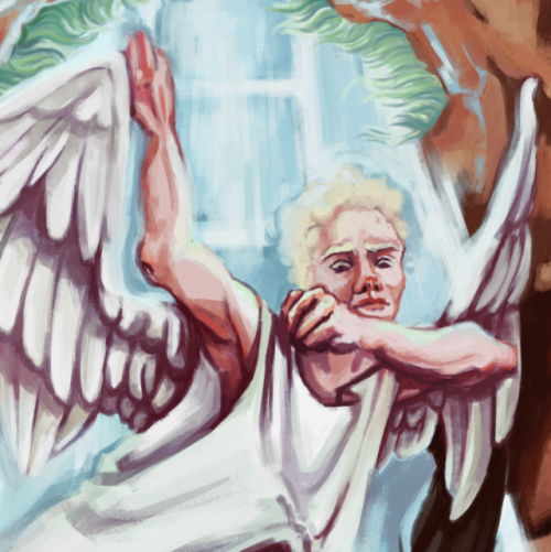 It is a piece for the Mini Bang on the Discord Server r/GoodOmens!First of all a huge thank you to