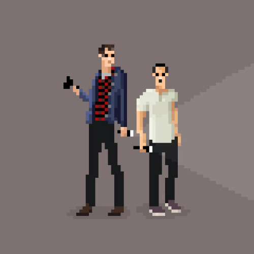 Pixel Art @buzzfeedunsolved Animation Made Into Static Frames - No 1#ghoulboys #bfu #buzzfeedunsovle