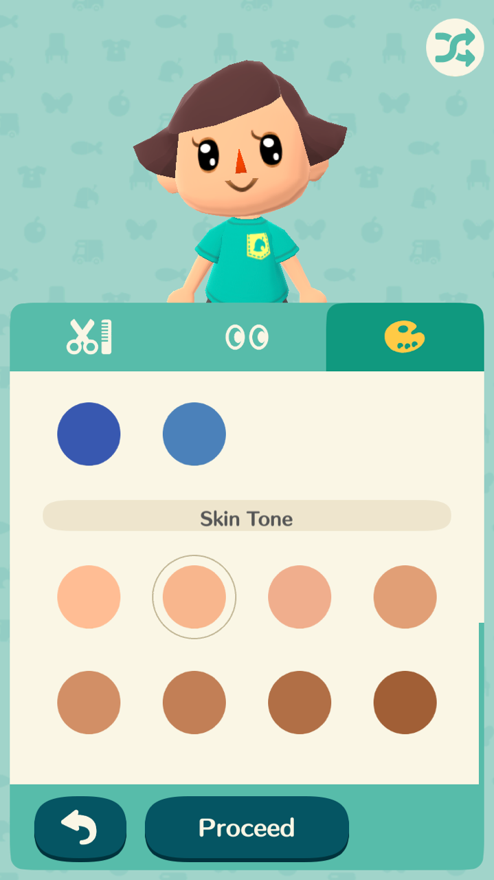 fuckyeah-animalcrossing:All customizable options for your character in Animal Crossing