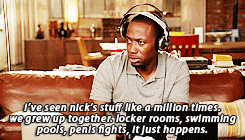 nickismyspiritanimal:drusilla-as-in-blackthorn:kyrafic:ltdebmorgan:nick miller is queer#i can’t beli