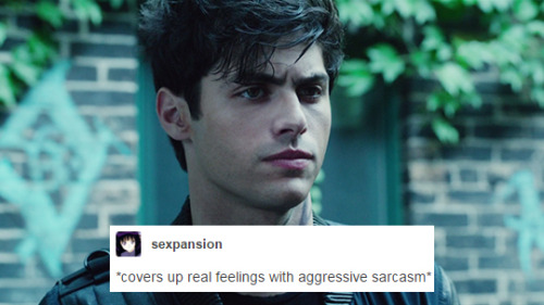 courfeyac:  flowerharry: alec lightwood + tumblr text posts  