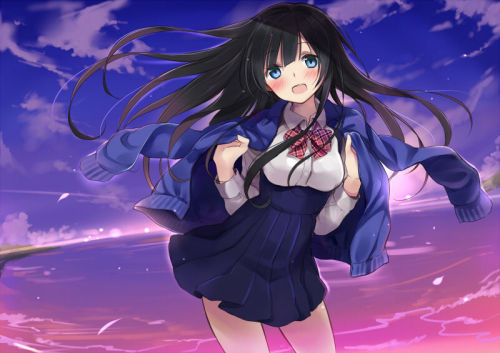 【二次元】カーディガンきた女の子の画像っていいですよねぇ - がぞ～速報