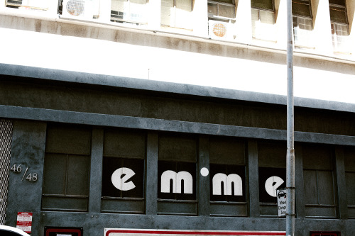 Emme shop, Cape Town. 