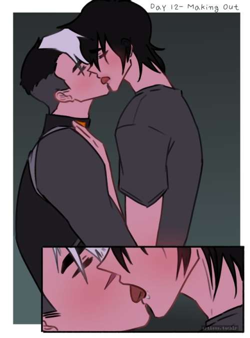 artisss: Day 12- Making Out Do you think that Keith and Red have any misunderstandings? Commissions/