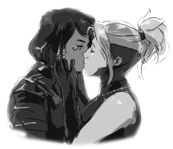 begging-for-mercy: pharmercy sketches B))) 