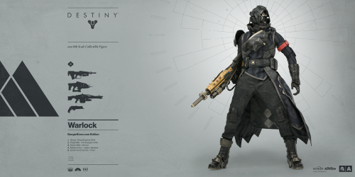 worldof3a:  Destiny Warlock Bungie Store Exclusive Edition available for pre-order now at BungieStore.com Bungie and 3A proudly announce the highly anticipated DESTINY WARLOCK  – the second figure in 3A’s 1/6th Scale Collectible Figure Series from