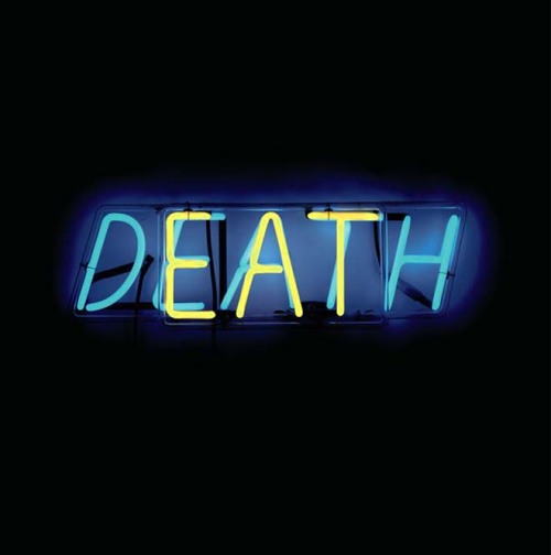 Bruce Nauman (American, b. 1941, Fort Wayne, IN, USA) - Eat Death, 1972   Neon Tubing with clear Gla