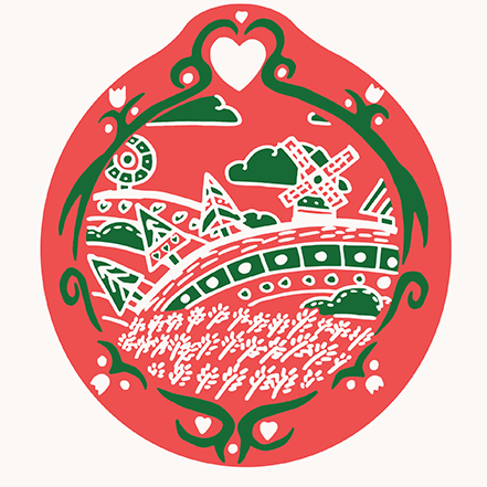Scandinavian Inspired Pattern Design Created For My Colleges Pop-up Shop. I Was Inspired By The Rolling