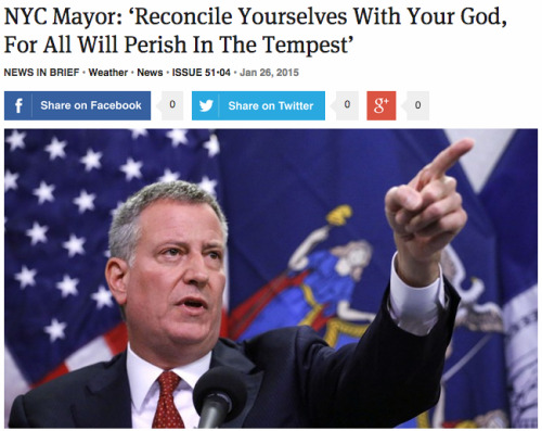 theonion:NYC Mayor: ‘Reconcile Yourselves With Your God, For All Will Perish In The Tempest&rs