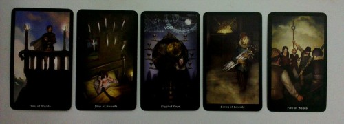 Happy New Year Reading - The Steampunk Tarot1. The Past year in Retrospect - 2 of Wands. Comparisons
