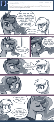 askprincessmolestia:  Ask Princess Molestia #277  Oh silly innocent Derpy~ *giggles* Also, FTL is damn frustrating &gt;:T