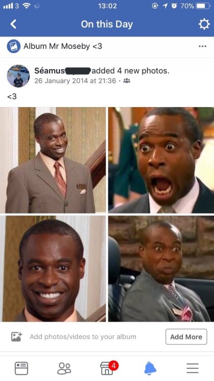 Four years ago today I was too afraid to come out, so I came out as a fan of Mr Moseby from the Suit