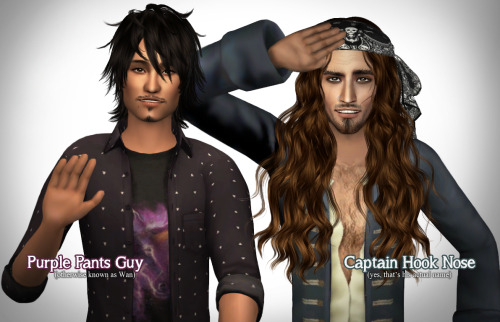 @blackswan-sims Asked If I Could Upload These Two Sim Guys That I Used In My Spooky Dip Previews, And