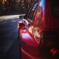 Lancia Delta Mega Integrale #lancia #red #speed #delta #integrale #lancia-maxi #road