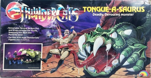 cheesewhizexpress:  1980sactionfigures:Tongue-A-Saurus - Thundercats (LJN)   A What??