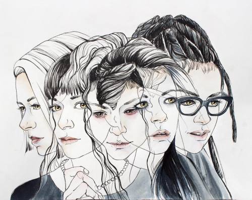 emglala: Finished my orphan black piece for @yaylamag legends every day illustration project…