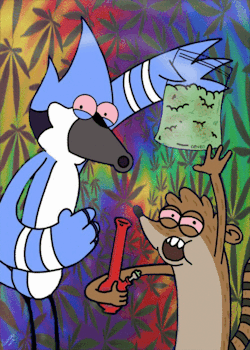 acid-laboratory:  st0nerselfies:  harleydatura:  Regular Show is fucking boss when you’re stoned. * _ *  agreed.   Trippiest blog on Tumblr  