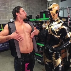 unstablexbalor:  wwe: Does @goldust have a new partner in @wwefandango?!